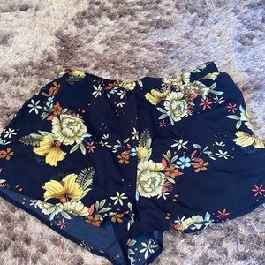 XXL Floral Shorts